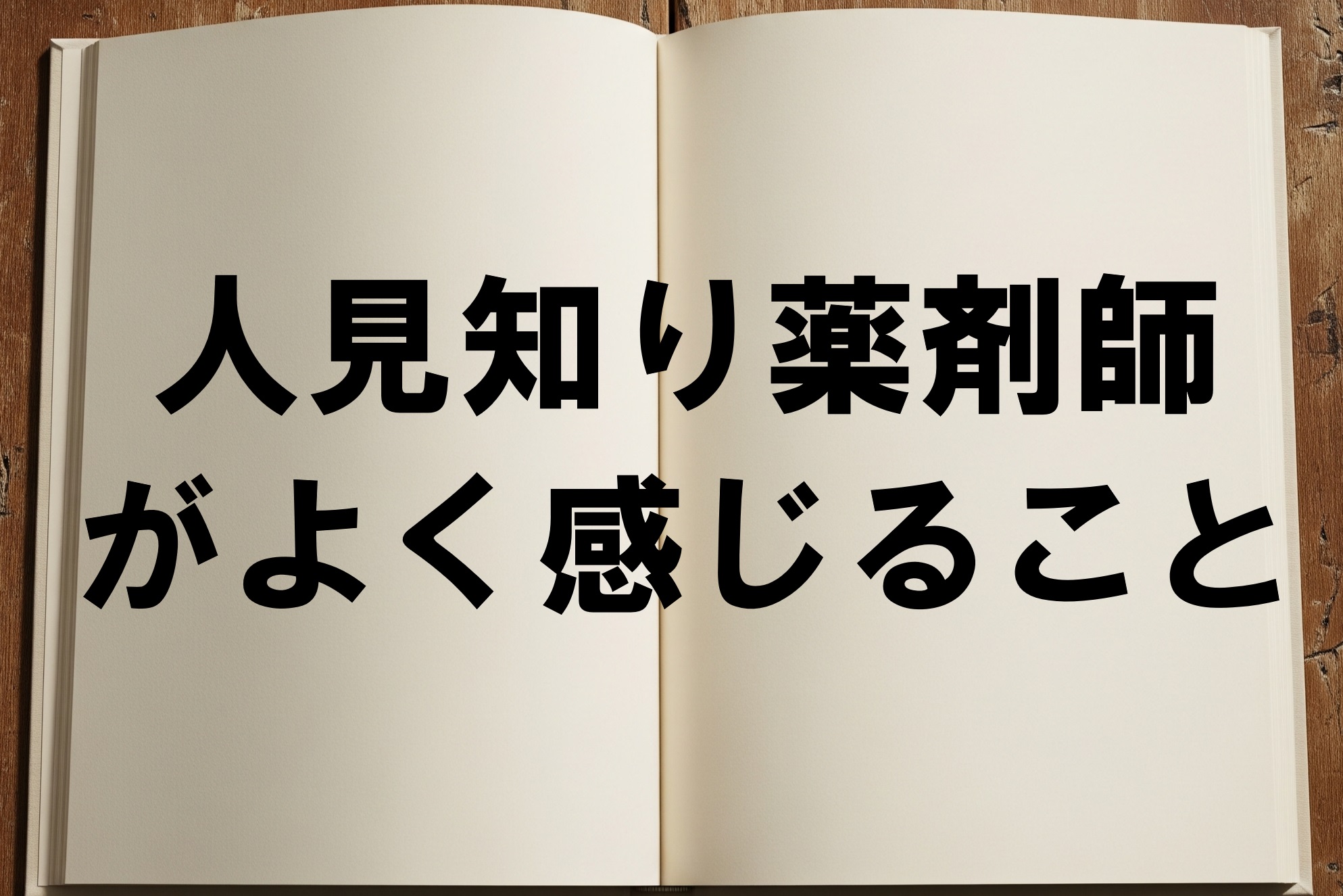 人見知り薬剤師あるあるの記事のアイキャッチ画像